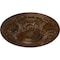 Ekena Millwork Granada Ceiling Medallion (Fits Canopies up to 7 1/8"), 23 1/2"OD x 2 3/4"P, Root Beer Crackle CM24GARBC - alternate 2